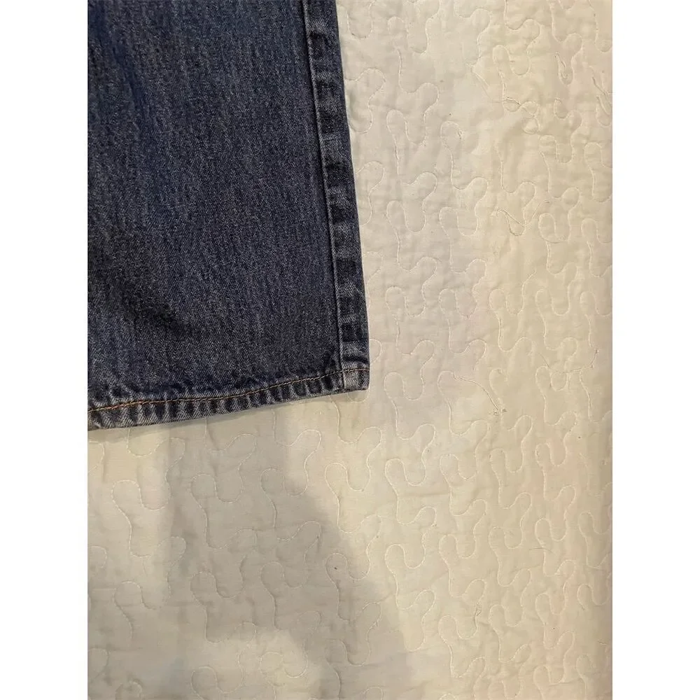 Vintage Levi's Men's 36x30 Blue Denim Jeans Straight Fit Red Tab
